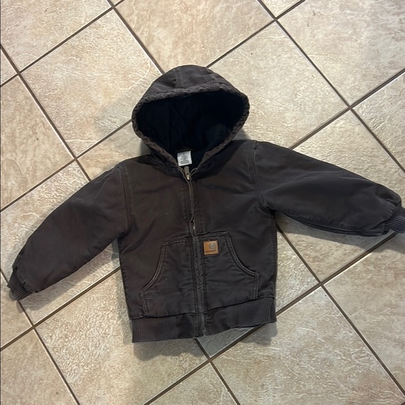Carhartt Other - Carhartt Dark Brown Hooded Jacket